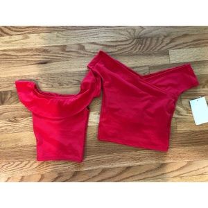 Kortni Jeane tomato red mommy and me